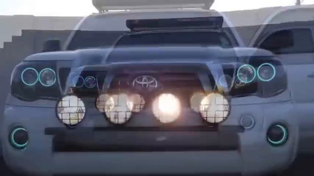 2005-2013 Toyota Tacoma ColorSHIFT Halo Headlights by ORACLE Lighting смотреть онлайн