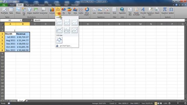 Create a Scrollable Chart for your Excel Dashboards смотреть онлайн