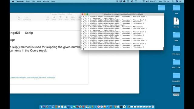 MongoDB - The Beginners Bootcamp - LIMIT ( ) & SKIP ( ) смотреть онлайн