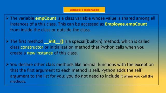 UDC User Defined Classes in Python смотреть онлайн