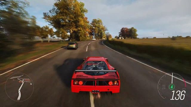 [4k] 1989 Ferrari F40 Competizione - Forza Horizon 4 - Driving Gameplay смотреть онлайн