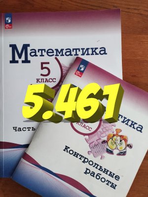математика 5 класс номер 5.461
