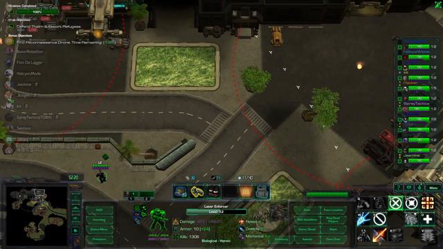 StarCraft II: Undead Assault Apocalypse - Laser Enforcer Dark Sky Nightmare смотреть онлайн