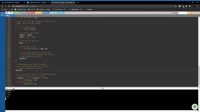 Shift Reduce Parser with an Example Using C смотреть онлайн