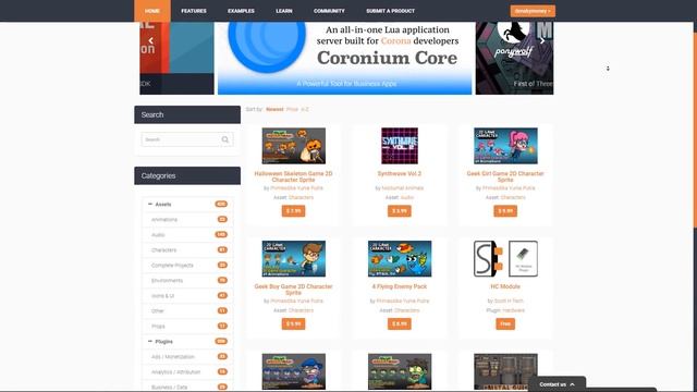 Corona SDK - Отличный движок для 2D игр. Обзор движка от Corona Labs by Artalasky смотреть онлайн
