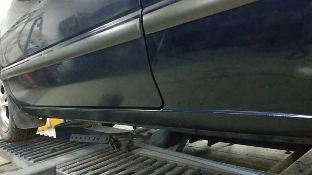 Toyota Corsa, после замены порога и сопутствующих работ...