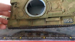 Как наносить пигмент на сборную модель танка.