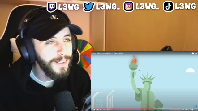 Brit Reacts to Could The US Citizens Fight Off The US Military? смотреть онлайн