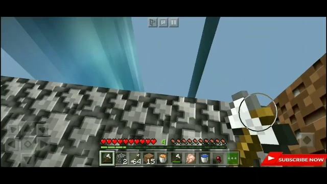 Minecraft PE But You Only Get ONE BLOCK... | Part 16 | MKG | Mobile Ka Gamer | RTX On смотреть онлайн