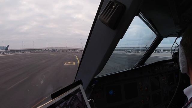 Cockpit View | Ural Airlines | A-321 Landing In Rome(Fiumicino)