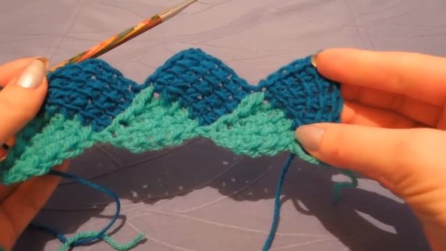 Энтерлак тунисским крючком (Enterlak Tunissian Hook)