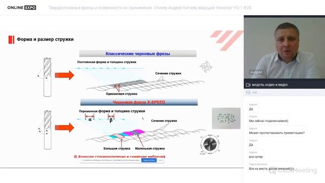 Вебинар YG-1: Твердосплавные фрезы и особенности их применения