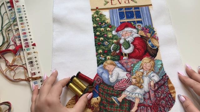 188 Готовая работа Sweet Dreams Stocking Dimensions смотреть онлайн