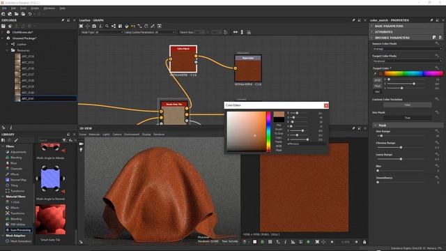 Substance: From Physical to Digital Parametric Material смотреть онлайн