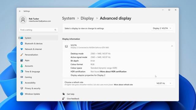 How To Fix 144Hz Monitor Only Showing 60Hz - Full Guide смотреть онлайн