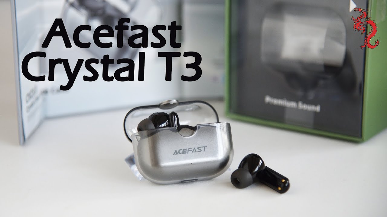 Прозрачные TWS плюс APTX - Обзор наушников ACEFAST T3