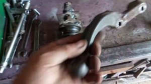 Устройство поворотного кулака минитрактора