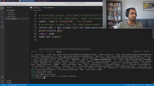 Live Coding a Github Issue Ticket Parser смотреть онлайн