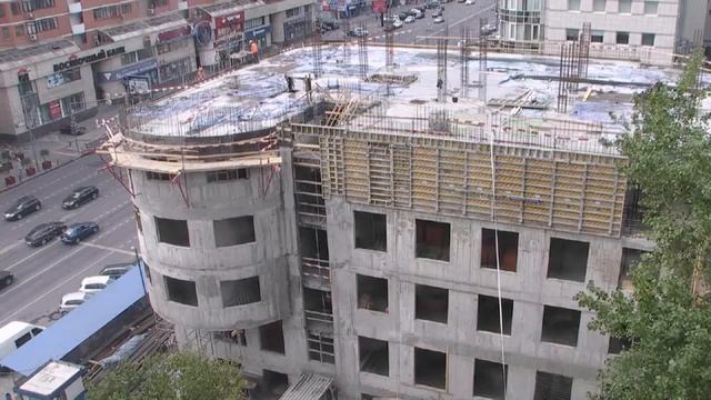 Ход строительства Медси на Красной Пресне 05.11.2014 смотреть онлайн