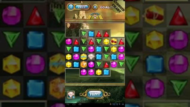 Jewels Saga драгоценных камней Геймплей Игры на Андроид HD Обзор смотреть онлайн