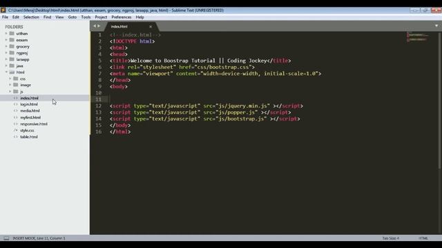 Bootstrap 4 Tutorial | Bootstrap Tutorial in Hindi (Intro) смотреть онлайн