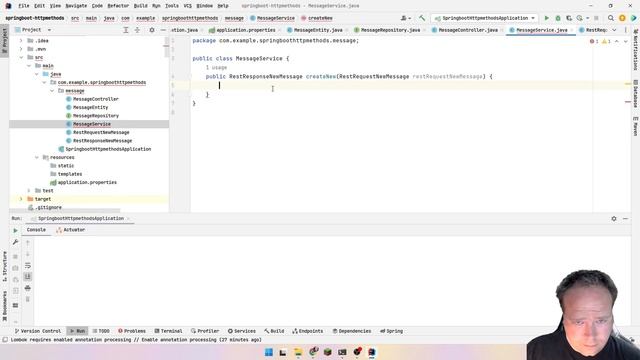 Spring Boot Rest Http Post смотреть онлайн