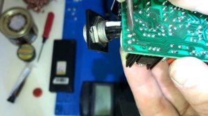 Сгорел паяльный фен Yihua 8858. Ремонт паяльной станции 8858