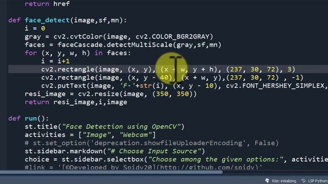 Face Detection in real time & Counter App using streamlit شرح عربي смотреть онлайн