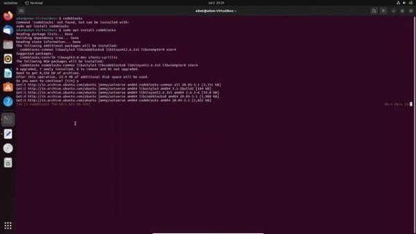 How to install CodeBlocks on Ubuntu 22.04