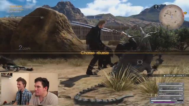 Let's Play FINAL FANTASY XV #3 L'exp coule a flot смотреть онлайн