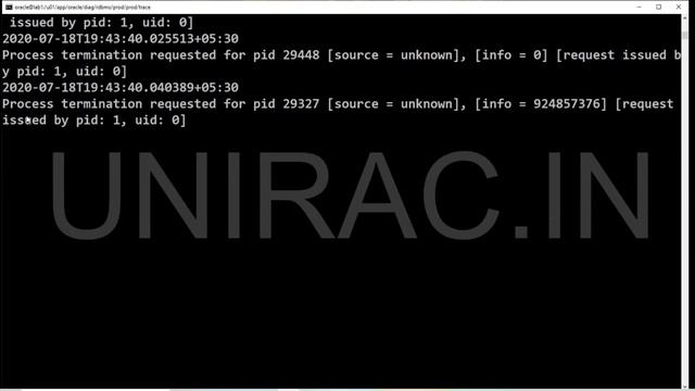 ORA-01034: ORACLE Not Available
