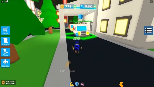 Тренируемся ради сверх силы в ROBLOX Super Power Fighting Simulator смотреть онлайн