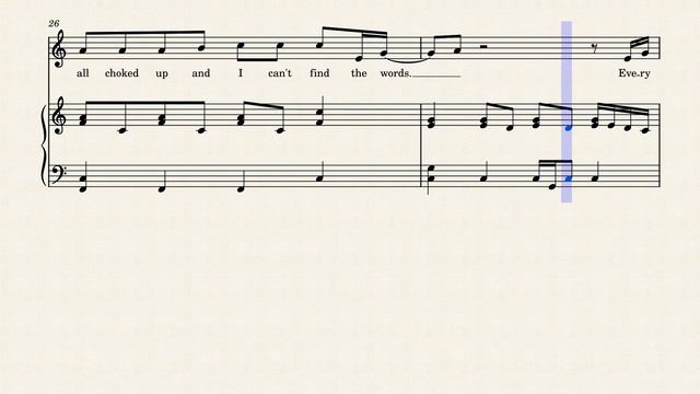 LADY GAGA - Always remember us - arrangement for singer/piano backing смотреть онлайн