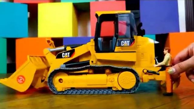Екскаваатор трактар мусоровозы построить мультик про машына смотреть онлайн