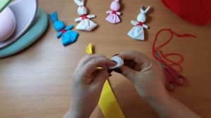 Мастер класс Зайчик на пальчик