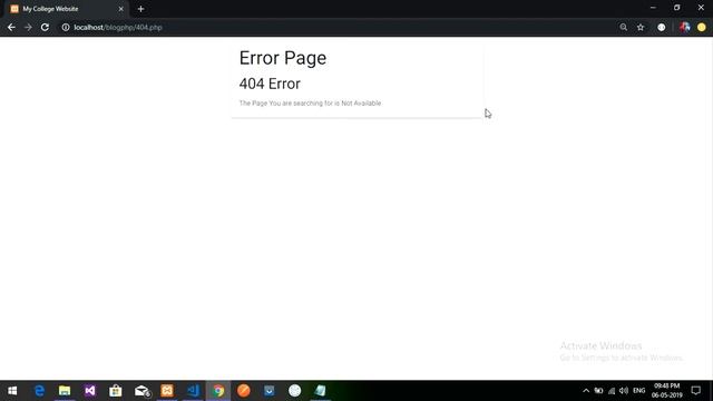 Part 12-Admin Panel(404 Page): How to set 404 Error Page смотреть онлайн