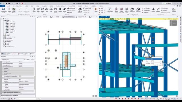 Industrial Steel Project using Tekla Products смотреть онлайн