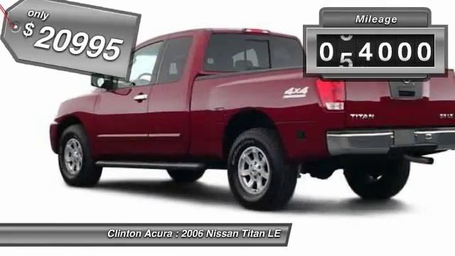 2006 Nissan Titan LE Clinton NJ 08809 смотреть онлайн
