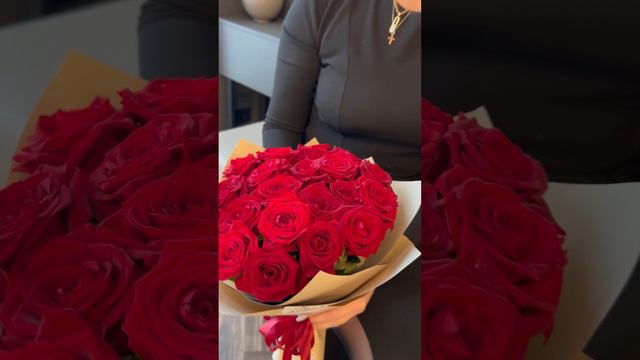 Букет Для любимой из красных роз