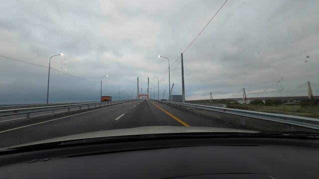 М-12: Завораживающий путь через реку Ока со стороны Мурома смотреть онлайн