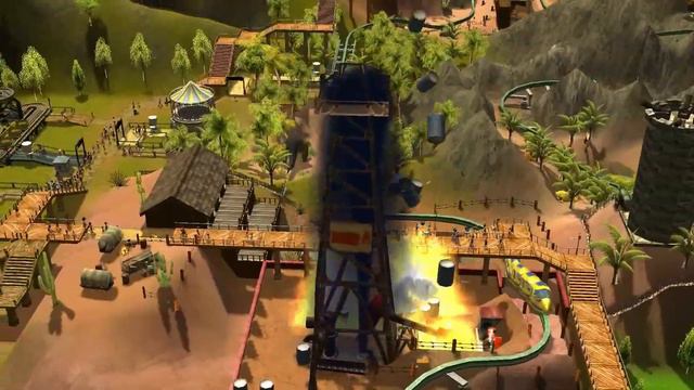 RollerCoaster Tycoon 3: Complete Edition - trailer смотреть онлайн