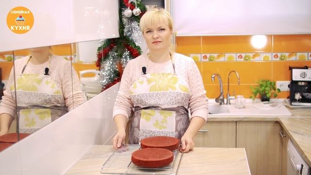 ТОРТ КРАСНЫЙ БАРХАТ для Новогоднего стола - ну, оОчень вкусный! смотреть онлайн