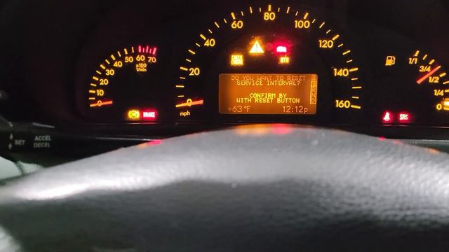 OIL SERVICE RESET FOR MERCEDES W203 C240 2002 #oilservice #oilchange #mercedescclass #reset