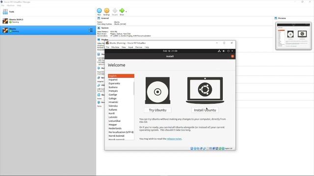 How to install Ubuntu 20.04.3 on Virtual Box смотреть онлайн
