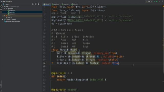 Онлайн магазин с оплатой на Python / Изучение Flask за час! смотреть онлайн