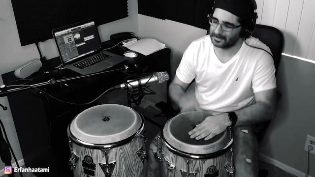 Cover conga & bongo on one of the amazing song from Mr. Faramarz Aslani (فرامرز اصلانی) смотреть онлайн