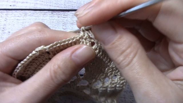 Простая и красивая салфетка крючком //МК для начинающих