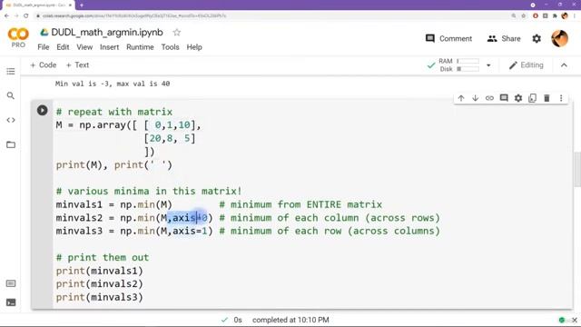 5.11 Min max and argmin argmax смотреть онлайн