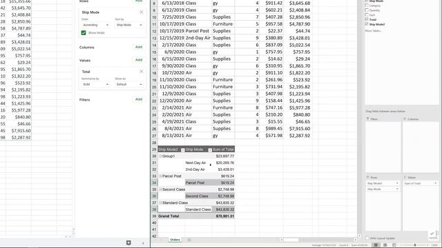 Pivot Tables | Google Sheets vs MS Excel | Side by Side Comparison смотреть онлайн