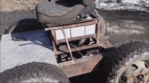 Тесла, Электричка, минитрактор своими руками. Homemade tractor. DIY.